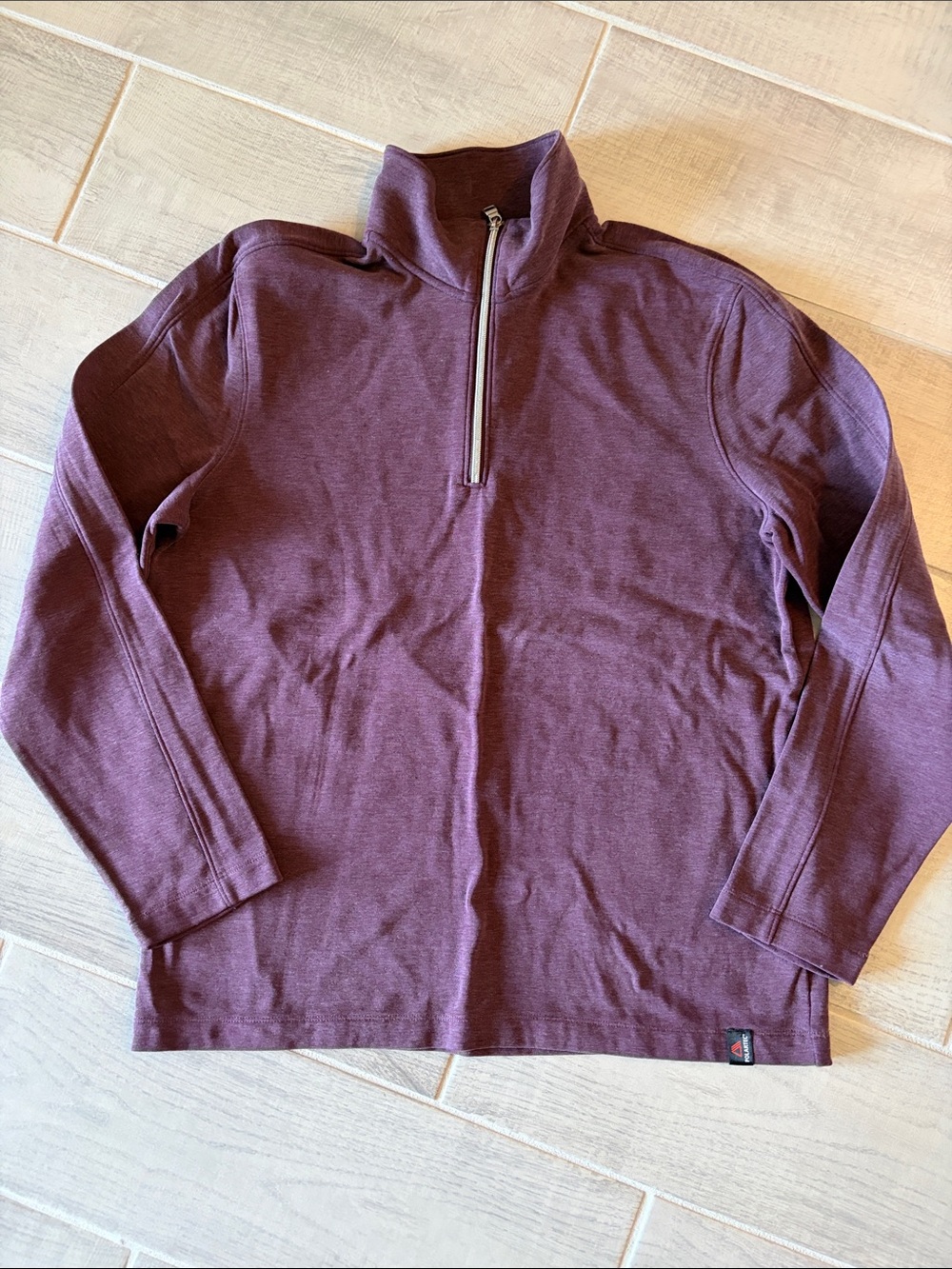 Banana Republic Men's Zip-Up Sweater in Plum